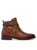 Botki damskie - Pikolinos Botki W3C-8869 Brązowy - miniaturka - grafika 1