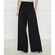 Spodnie damskie - Weekend MaxMara Spodnie BAIOCCO flare fit z dodatkiem wełny - miniaturka - grafika 1