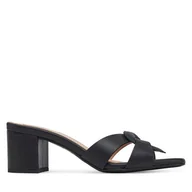 Klapki i japonki damskie - Klapki LOVE MOSCHINO JA28065G1MIA0000 Czarny - miniaturka - grafika 1