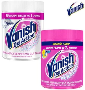 Vanish Oxi Action Pink Odplamiacz Kolor 470g - Środki do prania - miniaturka - grafika 1