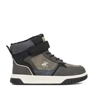 Buty dla chłopców - Sneakersy Beverly Hills Polo Club EO-BHPC-333-100 Szary - miniaturka - grafika 1