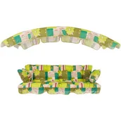 Poduszki ogrodowe - Poduszki z daszkiem na huśtawkę PATIO Ravenna E001-12BB - miniaturka - grafika 1