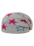 Czapki damskie - Döll Dwustronna czapka beanie w kolorze szarym - miniaturka - grafika 1