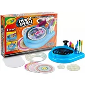 Zabawki kreatywne - Crayola: Kreatywny zestaw Spin & Spiral - miniaturka - grafika 1