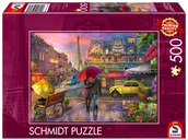 Puzzle - Schmidt, Puzzle PQ Paryż w deszczu, 500 el. - miniaturka - grafika 1