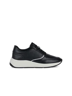 Geox Sneakersy "Cristael" w kolorze czarnym - Trampki damskie - miniaturka - grafika 1