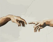 Malowanie po numerach - Malowanie po numerach - Stworzenie Adama 40x50 - Ideyka - miniaturka - grafika 1