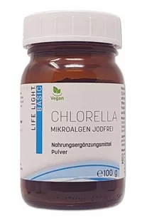 Life Light CHLORELLA PROSZEK 100g MIKROALGI BEZ JODU LIFE LIGHT - Suplementy naturalne - miniaturka - grafika 1