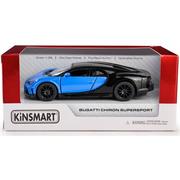 Samochody i pojazdy dla dzieci - Samochód KINSMART Bugatti chiron supersport M-859 - miniaturka - grafika 1