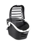 Transportery dla kotów - CURVER Pet Carrier transporter dla zwierząt Antracyt - miniaturka - grafika 1