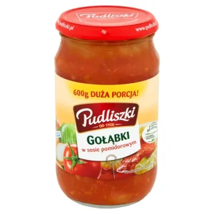 Pudliszki Gołąbki w sosie pomidorowym 600 g - Szybkie dania obiadowe - miniaturka - grafika 1