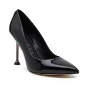 Czółenka - Guess Skórzane szpilki - miniaturka - grafika 1