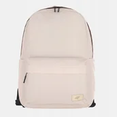 Plecaki szkolne i tornistry - PLECAK MIEJSKI 4F UNISEX SZKOLNY 18L 31 x 44 cm ABACU425 SS25 BEŻOWY - miniaturka - grafika 1