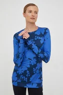 Bielizna sportowa damska - Burton longsleeve funkcyjny kolor niebieski - miniaturka - grafika 1