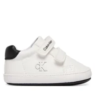 Buty dla chłopców - Sneakersy Calvin Klein V0B9-83273-1582X002 Biały - miniaturka - grafika 1
