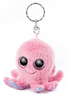 NICI NICI 46963 oryginalny  Glubschis breloczek do kluczy Poli 8 cm  ośmiornica zawieszka z kółkiem na klucze, pęk kluczy i uchwyt na klucze, różowy/kolorowy 46963 - Breloczki dla dzieci - miniaturka - grafika 2