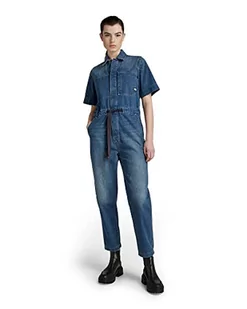 G-STAR RAW Kombinezon damski Army Ss, Niebieski (antyczny wyblakły niebieski kosmiczny C970-D342), XL - Kombinezony - miniaturka - grafika 1