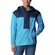 Kurtki męskie - Męska kurtka wiatrówka Columbia Flash Challenger Anorak compass blue/collegiate navy - M - miniaturka - grafika 1