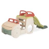 Place zabaw - SMOBY SAMOCHÓD PRZYGÓD 3W1 - miniaturka - grafika 1
