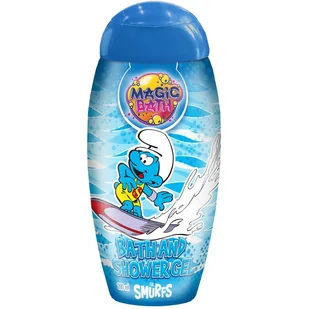 The Smurfs Magic Bath Bath & Shower Gel żel do kąpieli i pod prysznic dla dzieci 200 ml - Kosmetyki kąpielowe dla dzieci - miniaturka - grafika 1