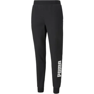 Puma Spodnie Power Logo 58941401 - Spodnie sportowe damskie - miniaturka - grafika 1