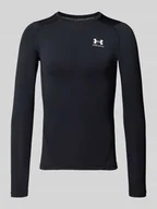 Koszulki męskie - Bluzka z długim rękawem, okrągłym dekoltem i logo - miniaturka - grafika 1