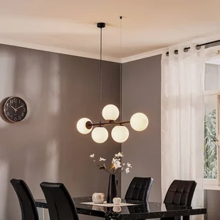 TK Lighting Lampa wisząca szklane kule CELESTE 5pł.   6219 - Lampy sufitowe - miniaturka - grafika 2