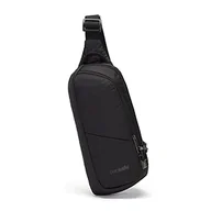 Torebki damskie - Pacsafe Vibe 150 Collection Antykradzieżowa Torba na Ramię, Czarny - miniaturka - grafika 1