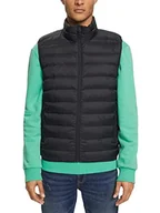 Garnitury - ESPRIT Męska kamizelka 992EE2H301, 001/BLACK, XXL - miniaturka - grafika 1