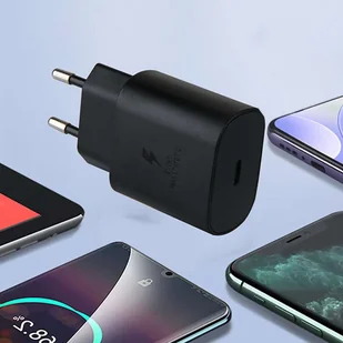 Ładowarka sieciowa z funkcją Power Delivery czarna - Pozostałe akcesoria do telefonów - miniaturka - grafika 9