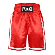 Kimona, stroje i obuwie - Spodenki bokserskie męskie EVERLAST Comp Boxe Short czerwone EV1090 S - miniaturka - grafika 1