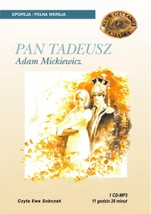 Pan Tadeusz - Audiobooki - lektury - miniaturka - grafika 1