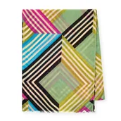 Apaszki i szaliki męskie - Damski szal w geometryczny motyw multikolor - miniaturka - grafika 1