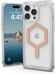 Etui UAG Plyo MagSafe do Apple iPhone 15 Pro Max Przezroczysty Różowe złoto - Etui i futerały do telefonów - miniaturka - grafika 1