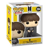 Figurki kolekcjonerskie - Funko POP! Rocks, figurka kolekcjonerska, BTS, V, 284 - miniaturka - grafika 1