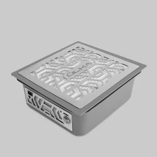 Pochłaniacz pyłu do zabudowy ÜLKA X2F PREMIUM B (szary) - Pozostałe urządzenia kosmetyczne - miniaturka - grafika 1