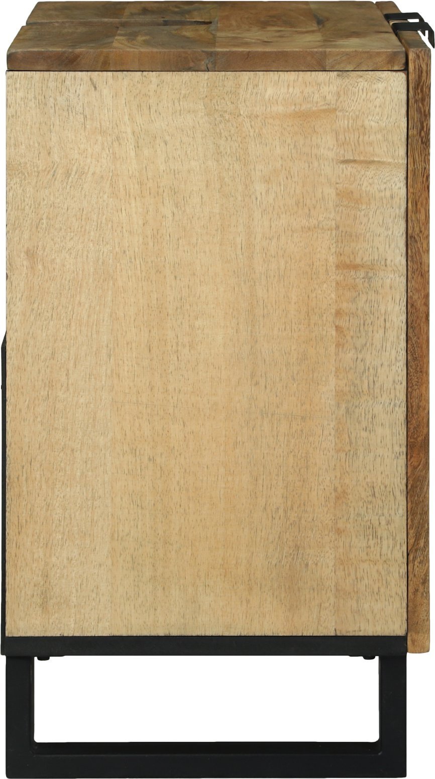 vidaXL Szafka umywalkowa 62x33x58 cm Lite drewno mango i lite drewno inżynieryjne