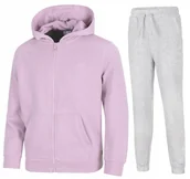 Dresy męskie - 4F OCIEPLANY DZIEWCZÄCY DRES KOMPLET BLUZA SPODNIE / rozm 146 - miniaturka - grafika 1