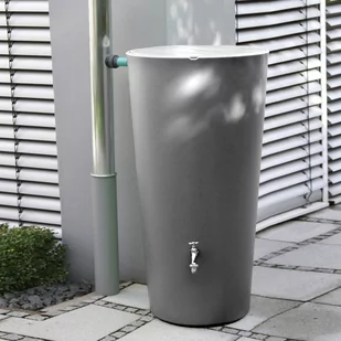 Zbiornik na deszczówkę MPI Rainbowl 210 l antracytowy - Zbiorniki na deszczówkę - miniaturka - grafika 2