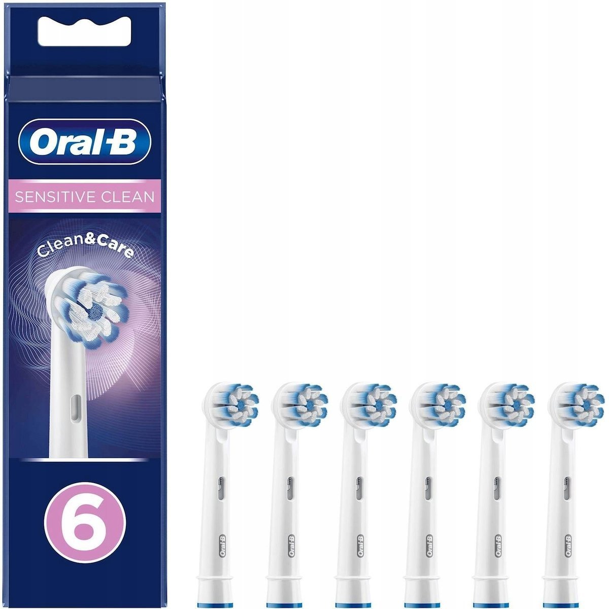 Oral-B - Sensitive Clean+Care 2+2+2Ct