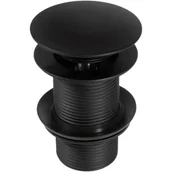 Korki do umywalek - Deante Korek do umywalki czarny NHCB10A - miniaturka - grafika 1