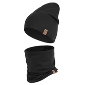 Czapki dla dzieci - Czapka Dziecięca Jesienna Wiosenna Komin Komplet Bawełna Dla Dzieci 48-56 - miniaturka - grafika 1