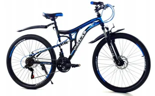 Dallas Bike Rocky 1.0 26 cali Czarny z niebieskim - Rowery - miniaturka - grafika 1