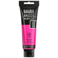 Farby i media malarskie - Liquitex Basics Farba Akrylowa 118 Ml, Kolor Fluorescent Pink - miniaturka - grafika 1