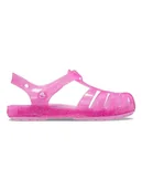 Buty dla dziewczynek - Crocs Półsandały "Isabella" w kolorze różowym - miniaturka - grafika 1