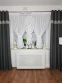 Firany - Firana gotowa "Łapacz snów", nowoczesne firany do salonu, firanki gotowe - miniaturka - grafika 1
