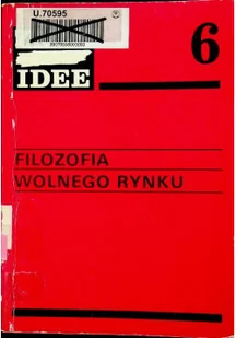 Filozofia wolnego rynku Znak Idee Nr 6 - Biznes - miniaturka - grafika 1