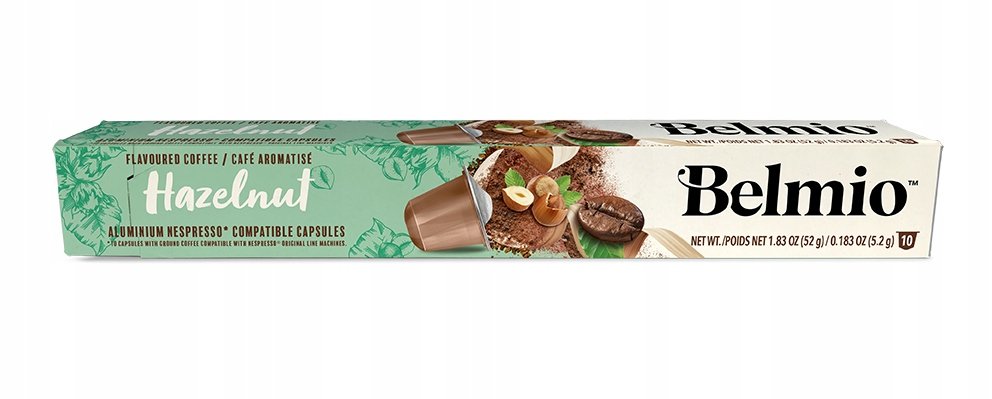 Kapsułki do Nespresso Belmio Hazelnut Orzech 10 szt.