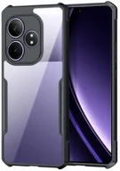 Etui i futerały do telefonów - Etui pancerne do Realme GT 6, przezroczysto-czarne - miniaturka - grafika 1