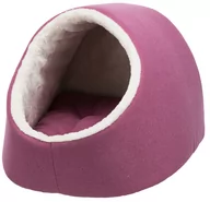 Legowiska dla psów - Salva, legowisko zamknięte, fuksja/kremowe, 41 × 30 × 50 cm - miniaturka - grafika 1